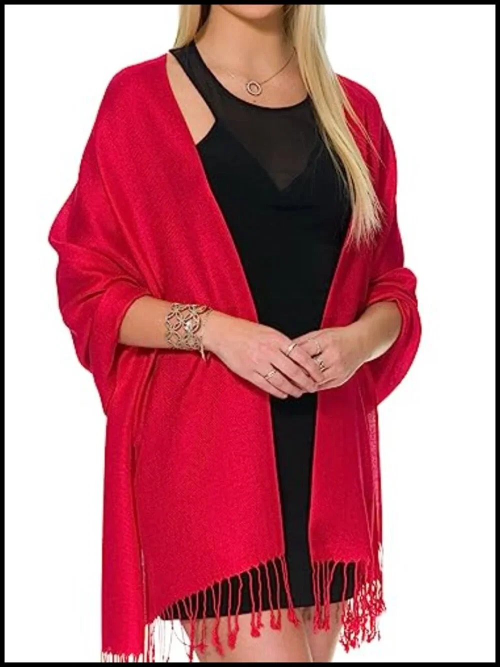 Large Soft Pashmina Shawls and Wraps for Evening Dresses, Wedding